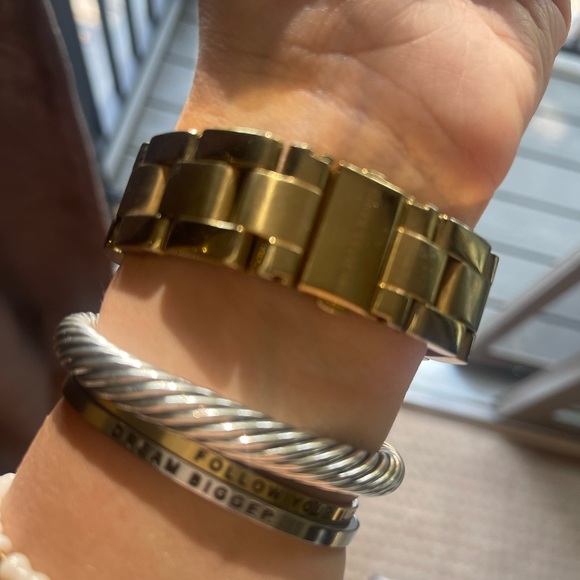 Michael Kors Watch Square Gold - Picture 3 of 6